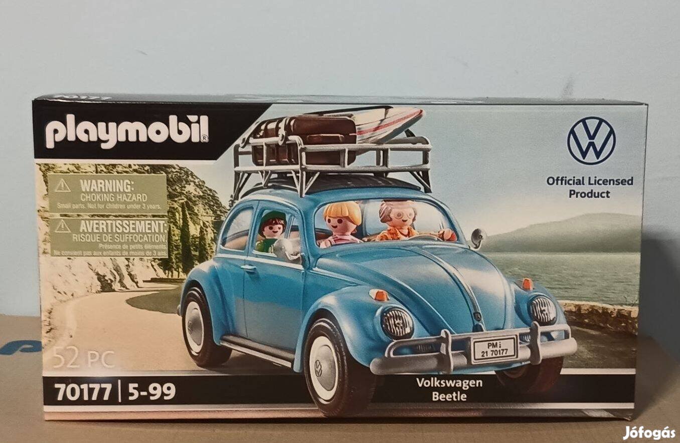 Playmobil VW 70177 Volkswagen Bogár Autó Új Bontatlan