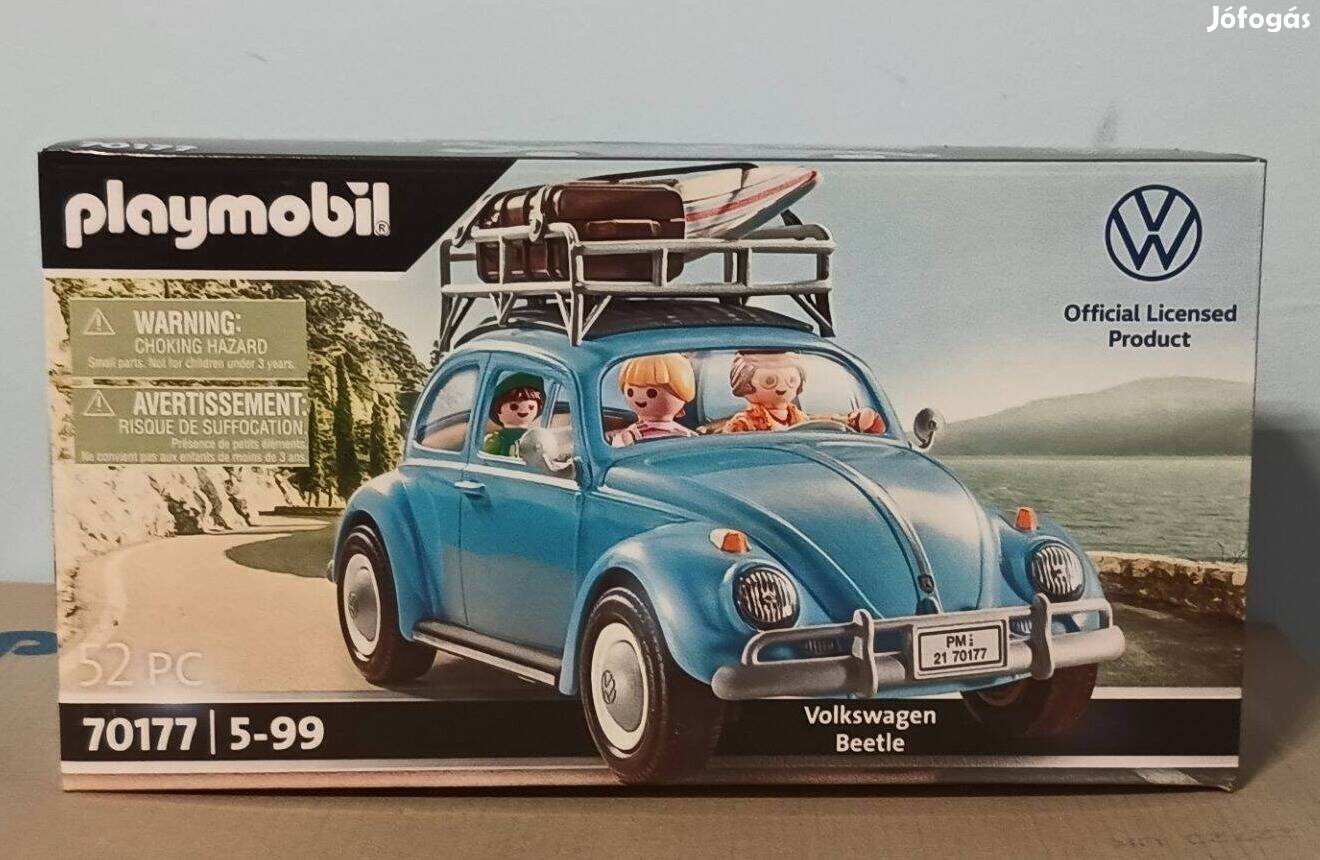 Playmobil VW 70177 Volkswagen Bogár Autó Új Bontatlan