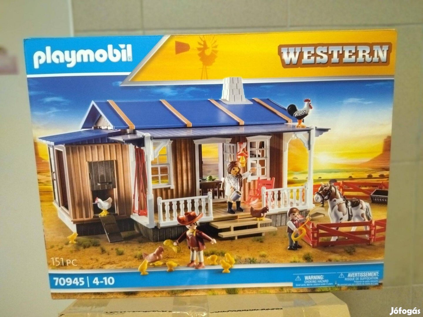 Playmobil Western 70945 Vadnyugati farm új, bontatlan