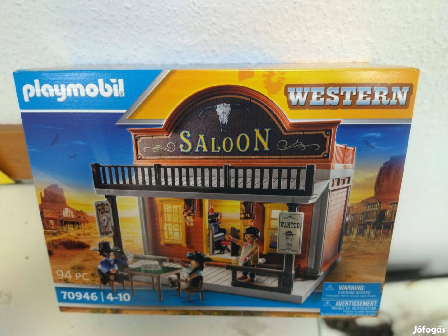 Playmobil Western 70946 Vadnyugati szalon új, bontatlan