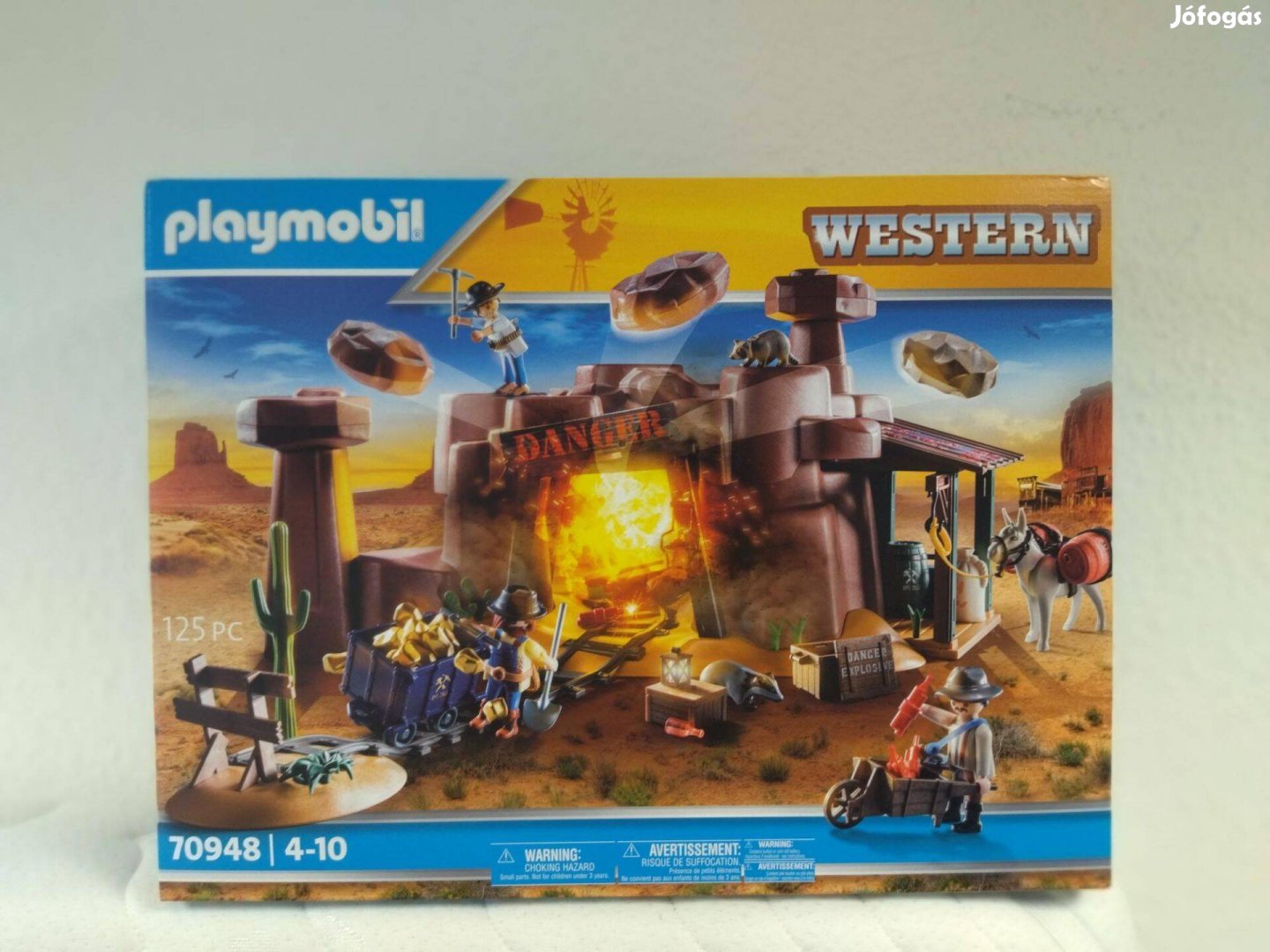 Playmobil Western 70948 Aranybánya új, bontatlan