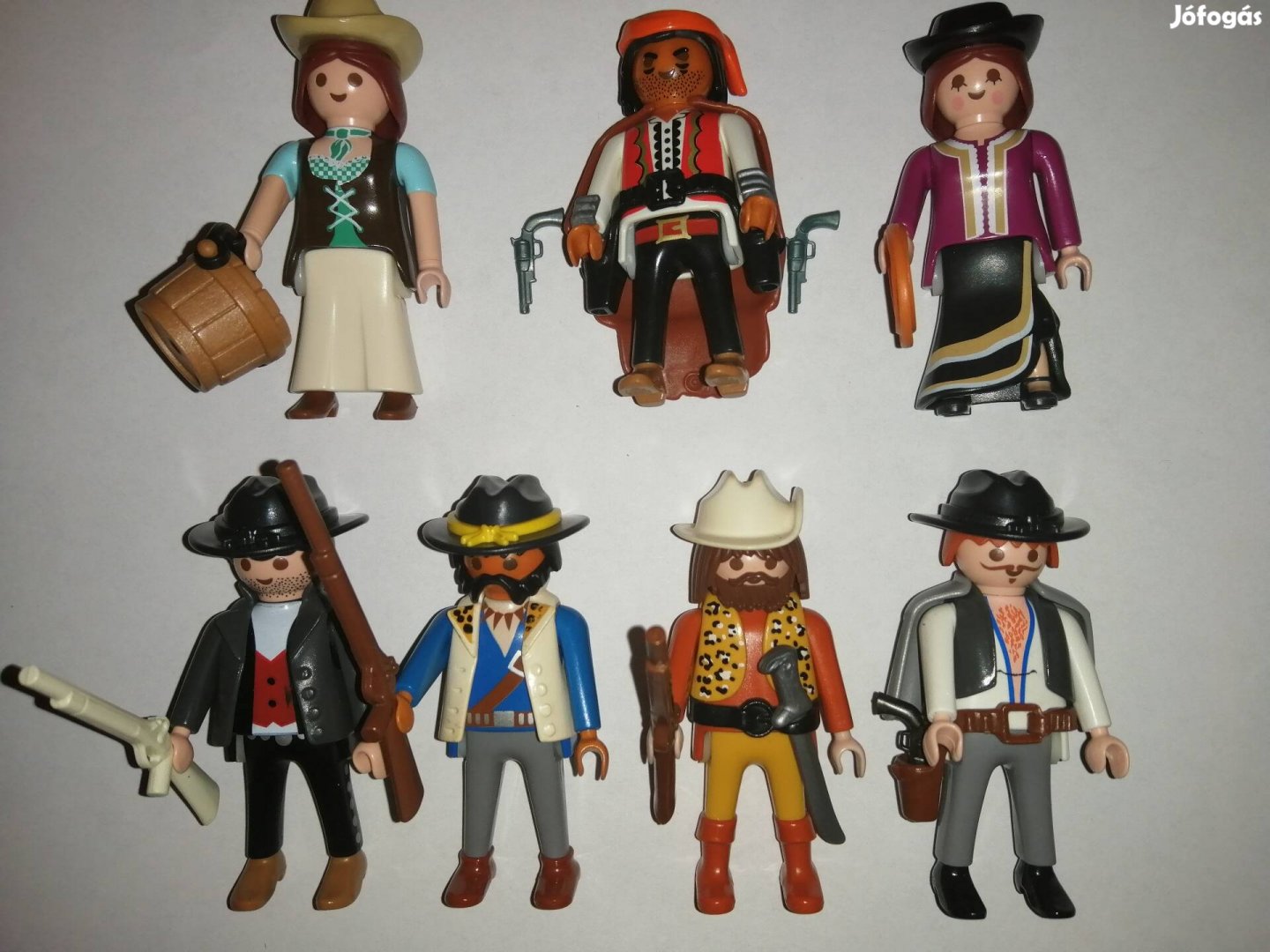 Playmobil Western figurás csomag! 11 db! 