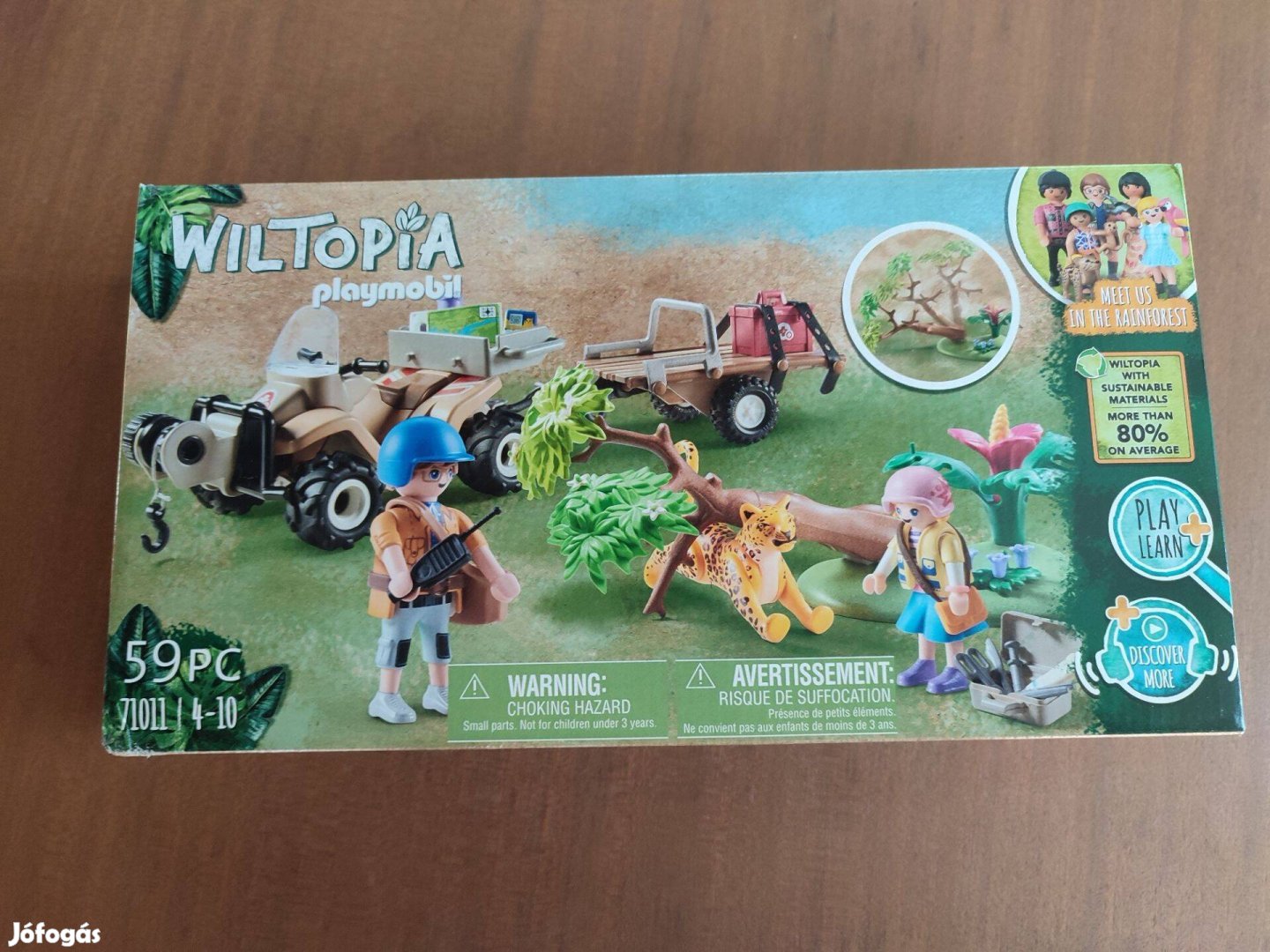 Playmobil Wiltopia 71011 - új, bontatlan