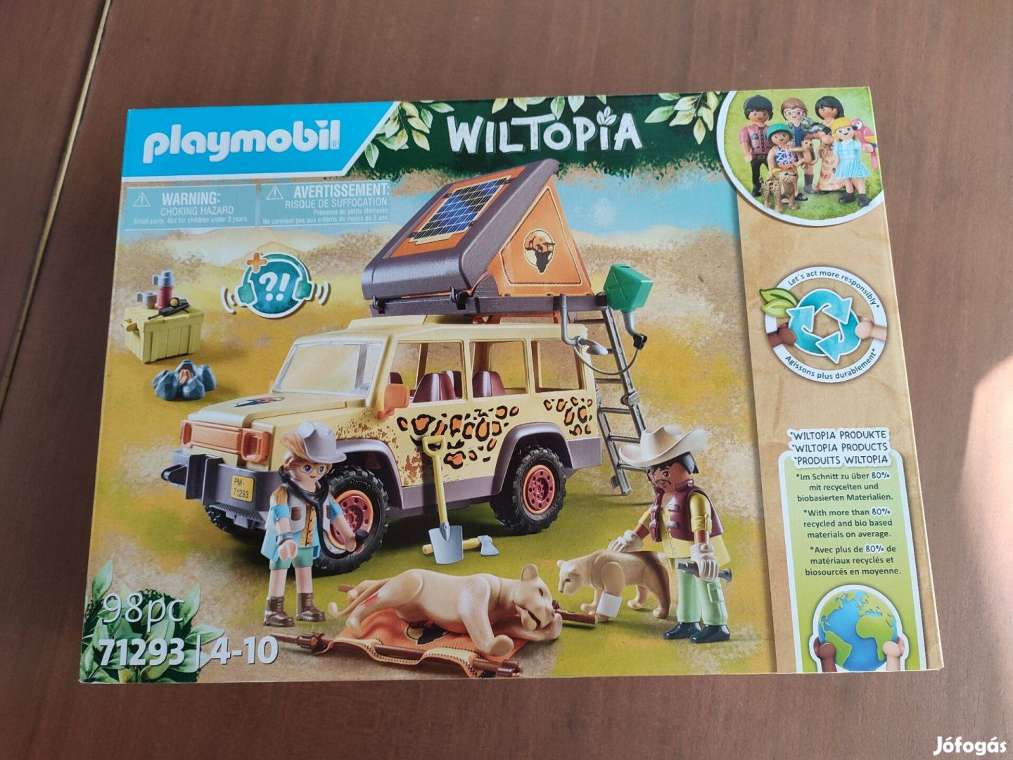 Playmobil Wiltopia 71293 - új, bontatlan