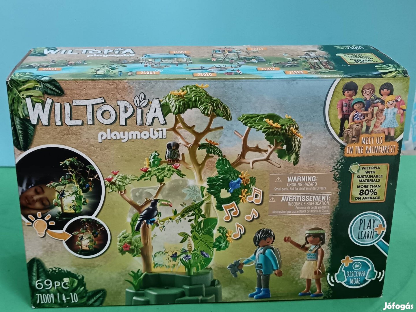 Playmobil Wiltopia világító Esőerdő 