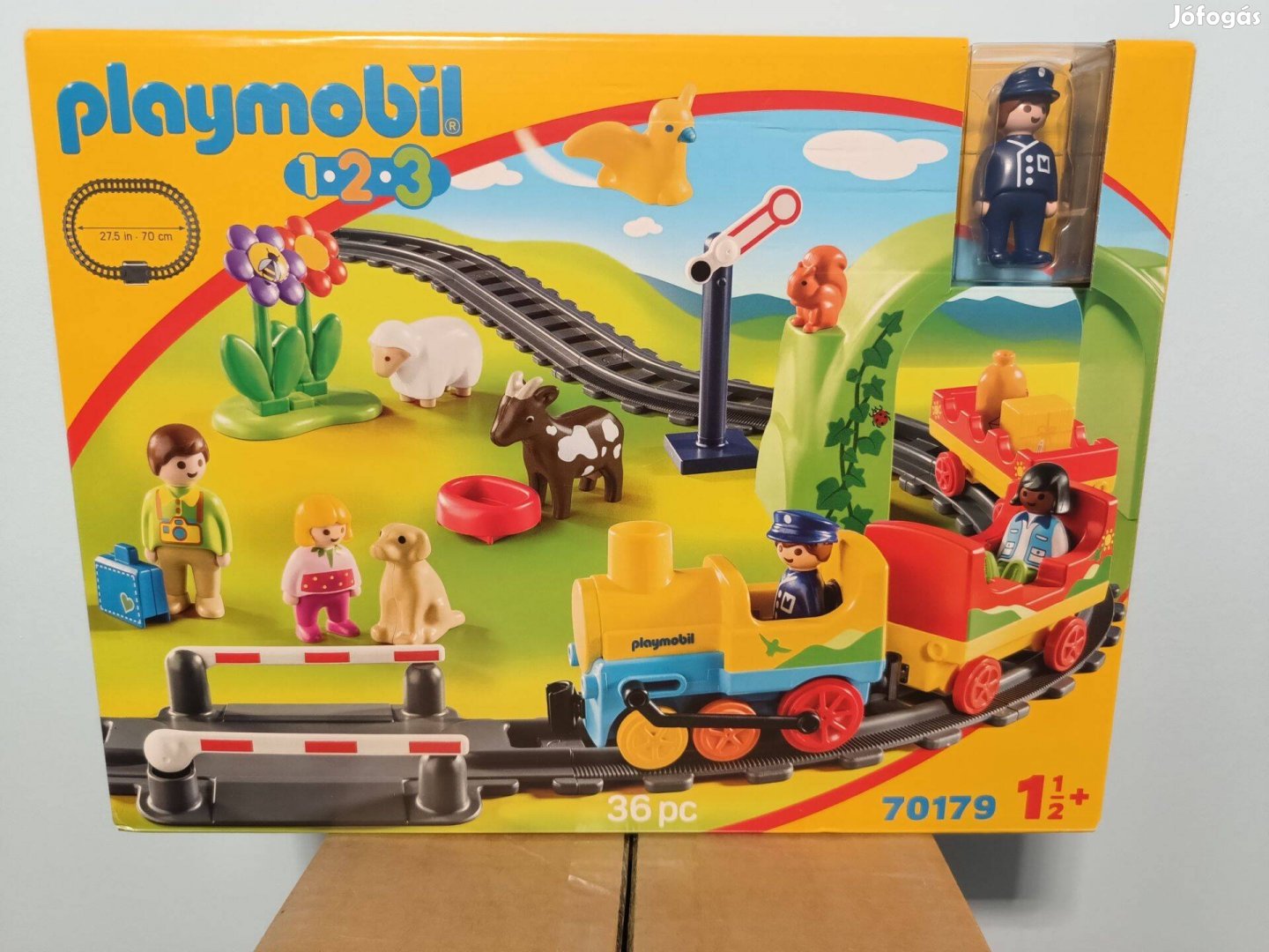 Playmobil (1.2.3) 70179 Első Vonat Szettem Új Ingy. Száll. Bp-en