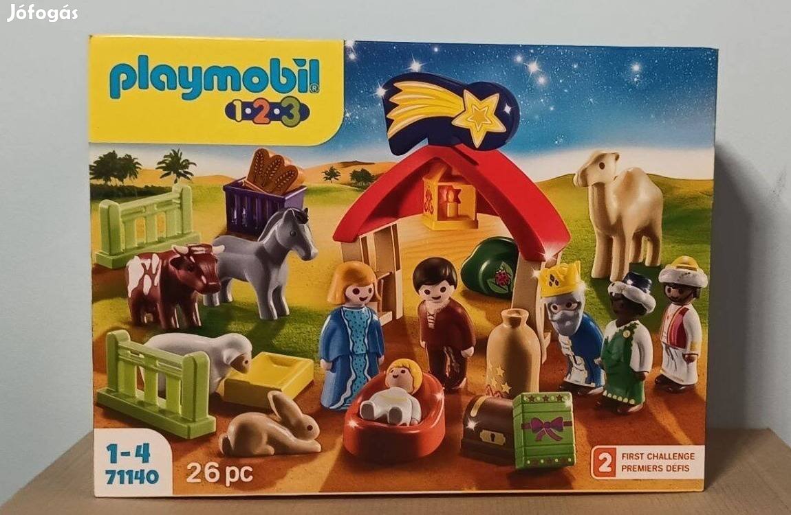 Playmobil (1.2.3.) 71140 Az Első Betlehem Új Bontatlan