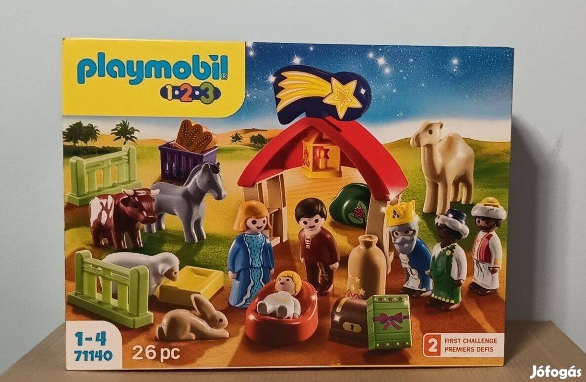 Playmobil (1.2.3.) 71140 Az Első Betlehem Új Bontatlan