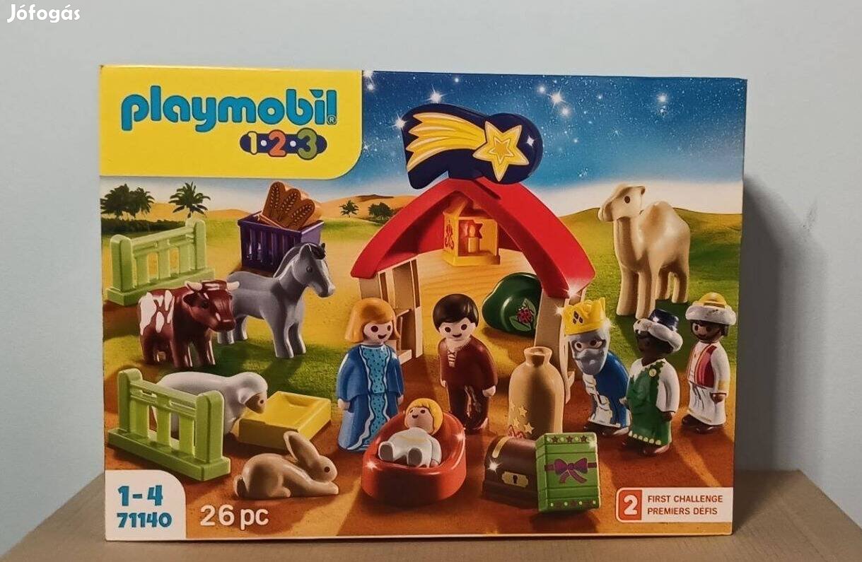 Playmobil (1.2.3.) 71140 Az Első Betlehem Új Bontatlan