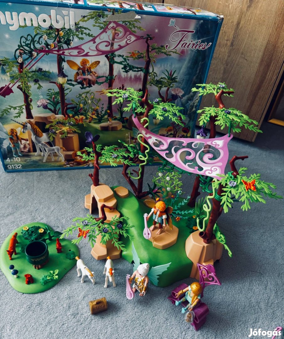 Playmobil (9132) varázslatos tündérerdő szett