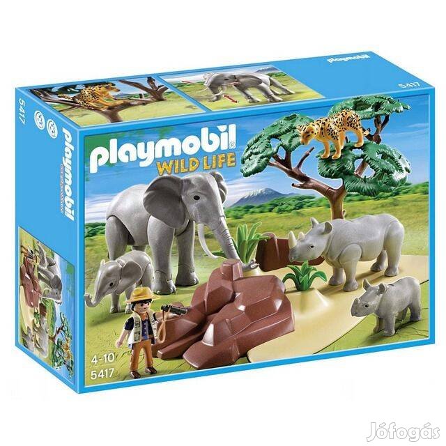 Playmobil - 5417 - Állattankutató a szavannán