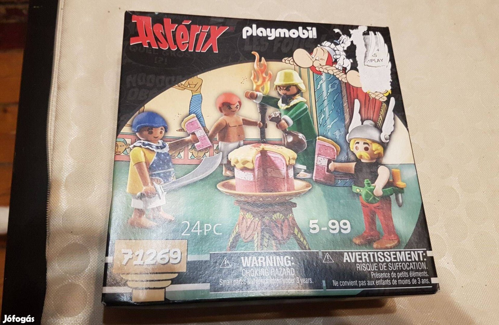 Playmobil - Asterix - Artifis - Nóniusz mérgezett tortája játékszett (