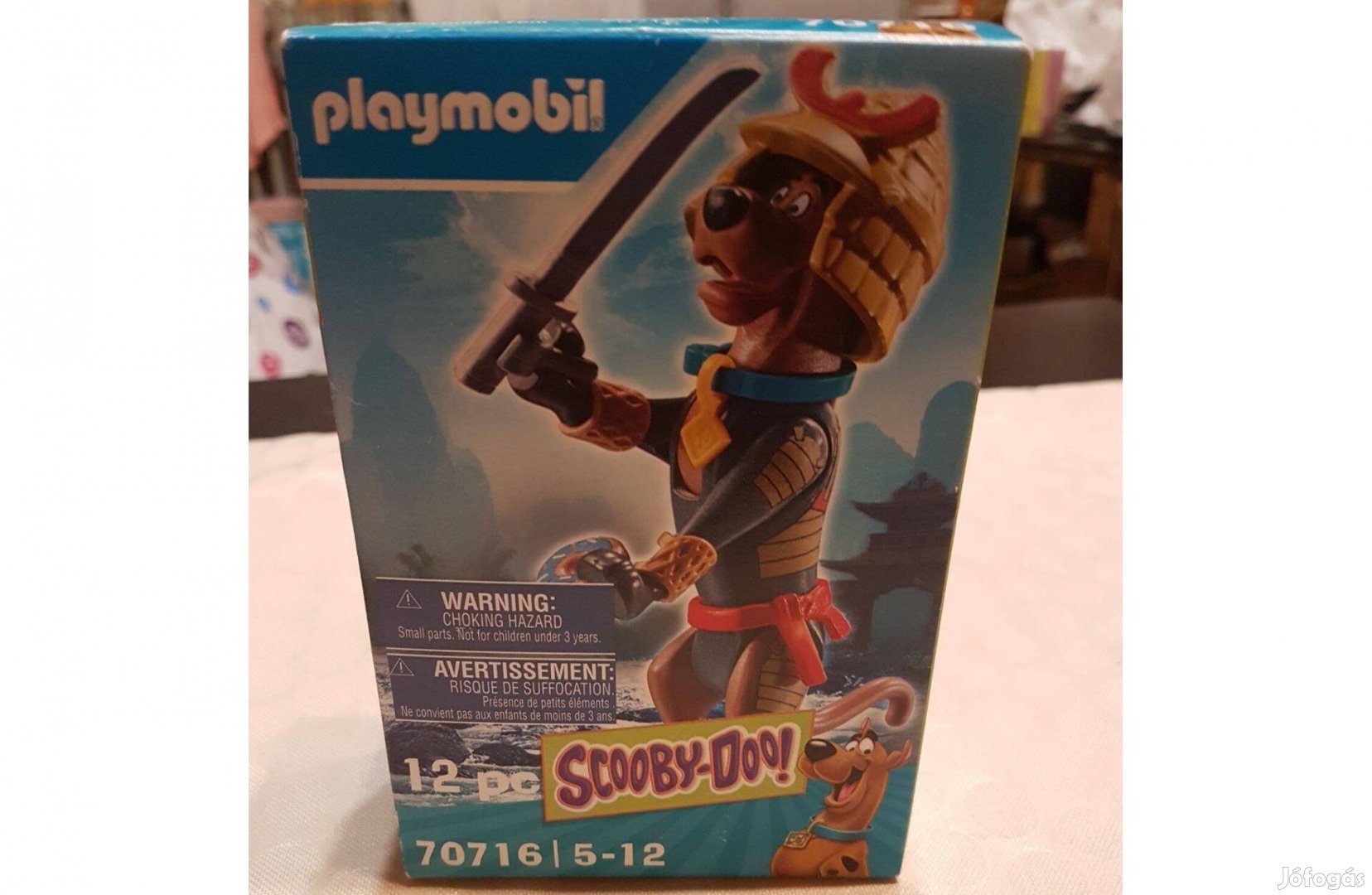 Playmobil - Scooby-Doo! - Gyűjthető figura - Szamuráj (70716) Bontatla