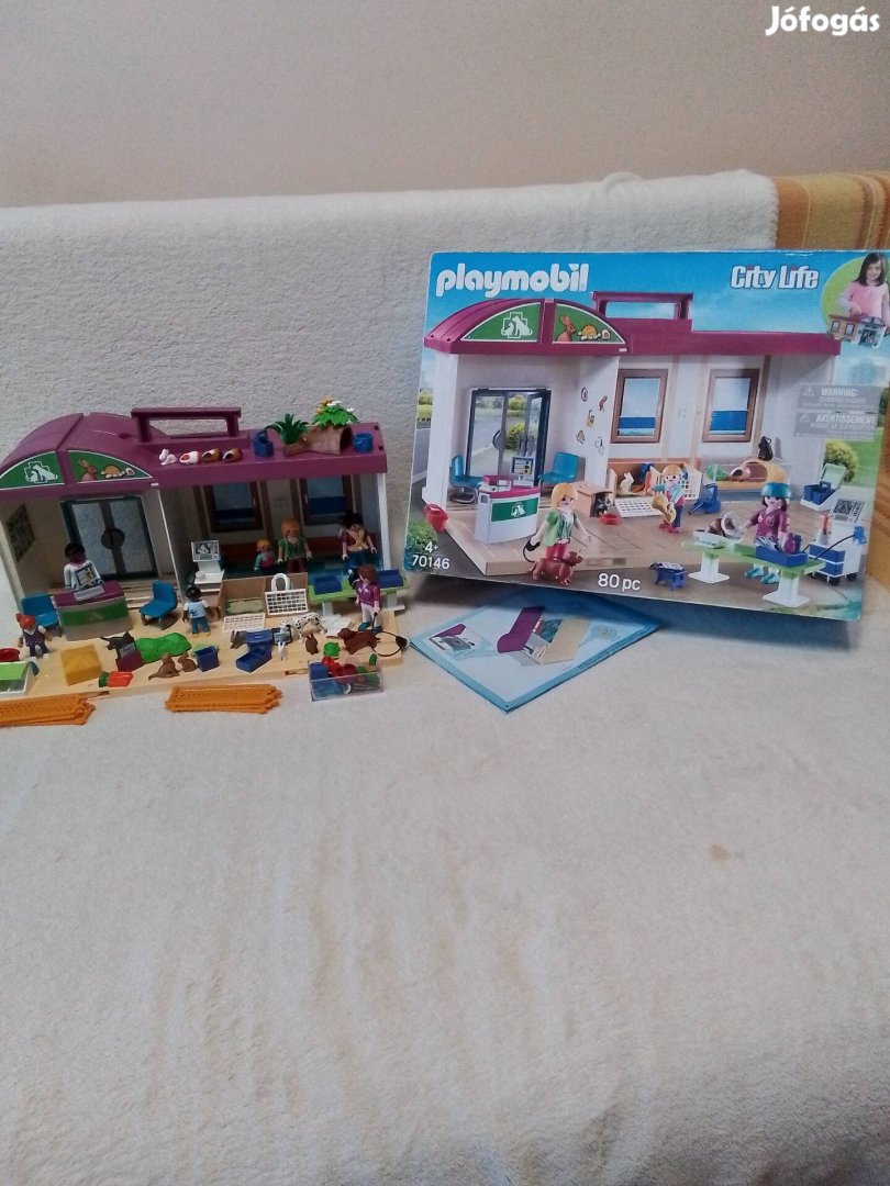 Playmobil állatorvosi rendelő 