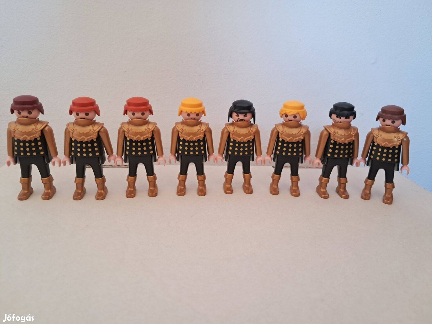 Playmobil arany-fekete katonák