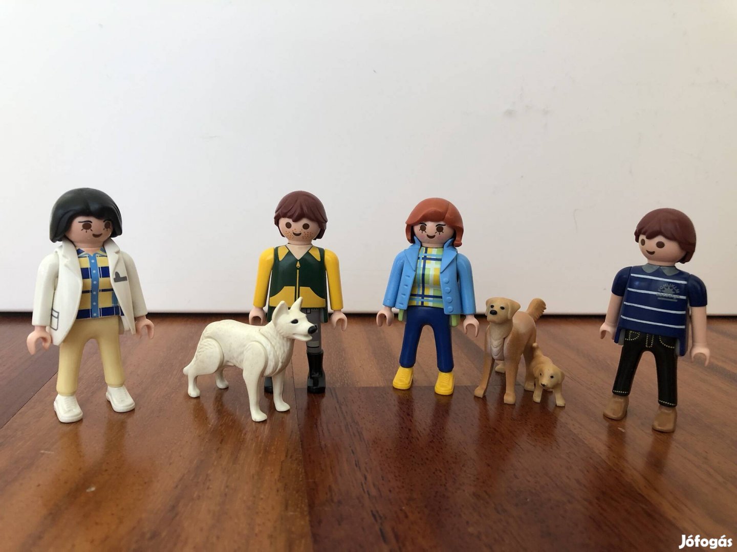 Playmobil figurák kutyákkal