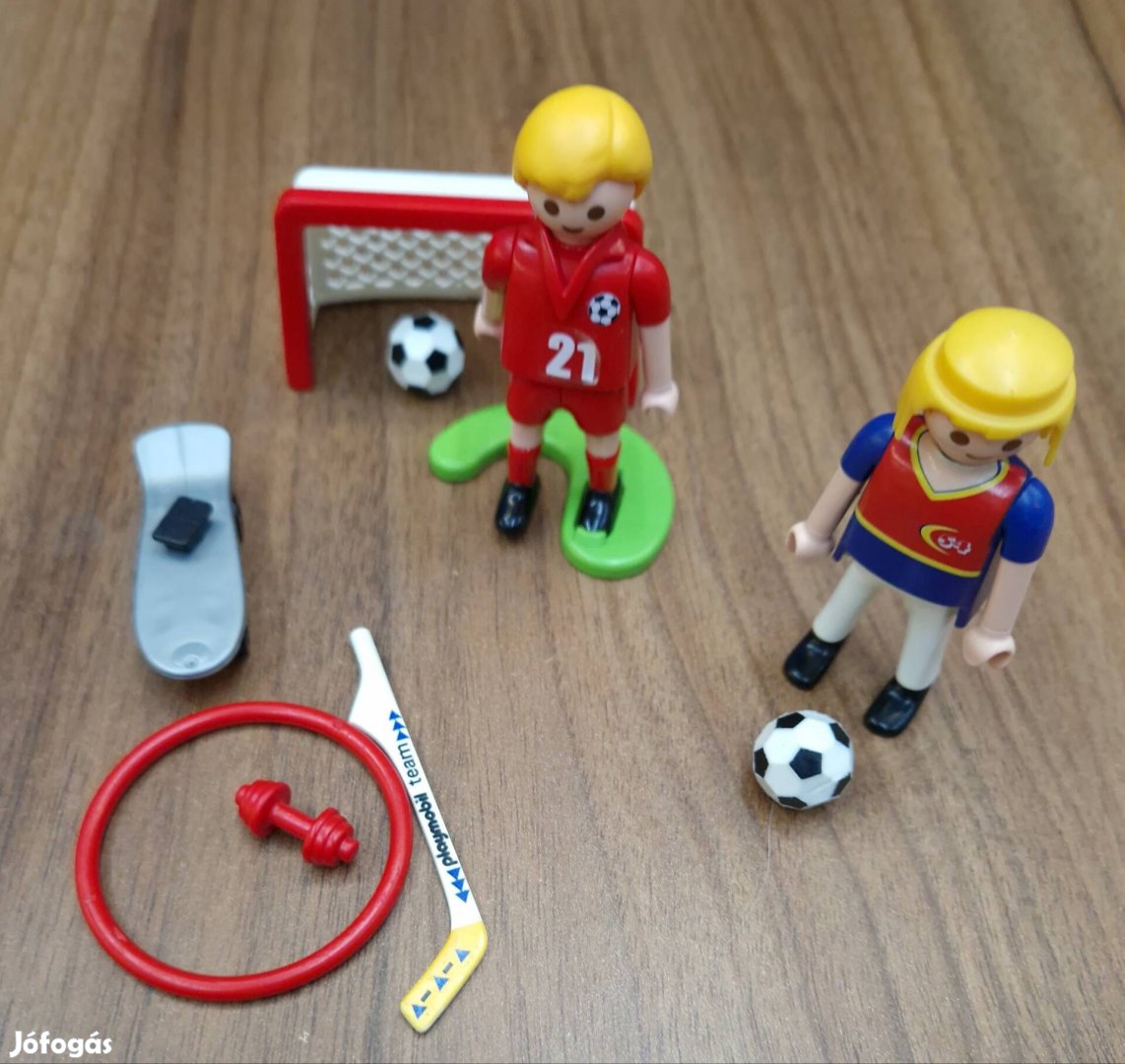 Playmobil focista figurák kiegészítőkkel eladók 