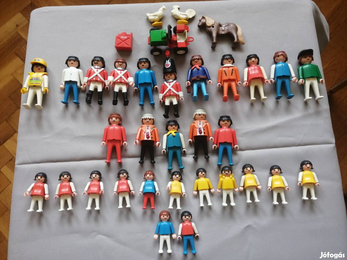 Playmobil geobra 1974 figurák! 