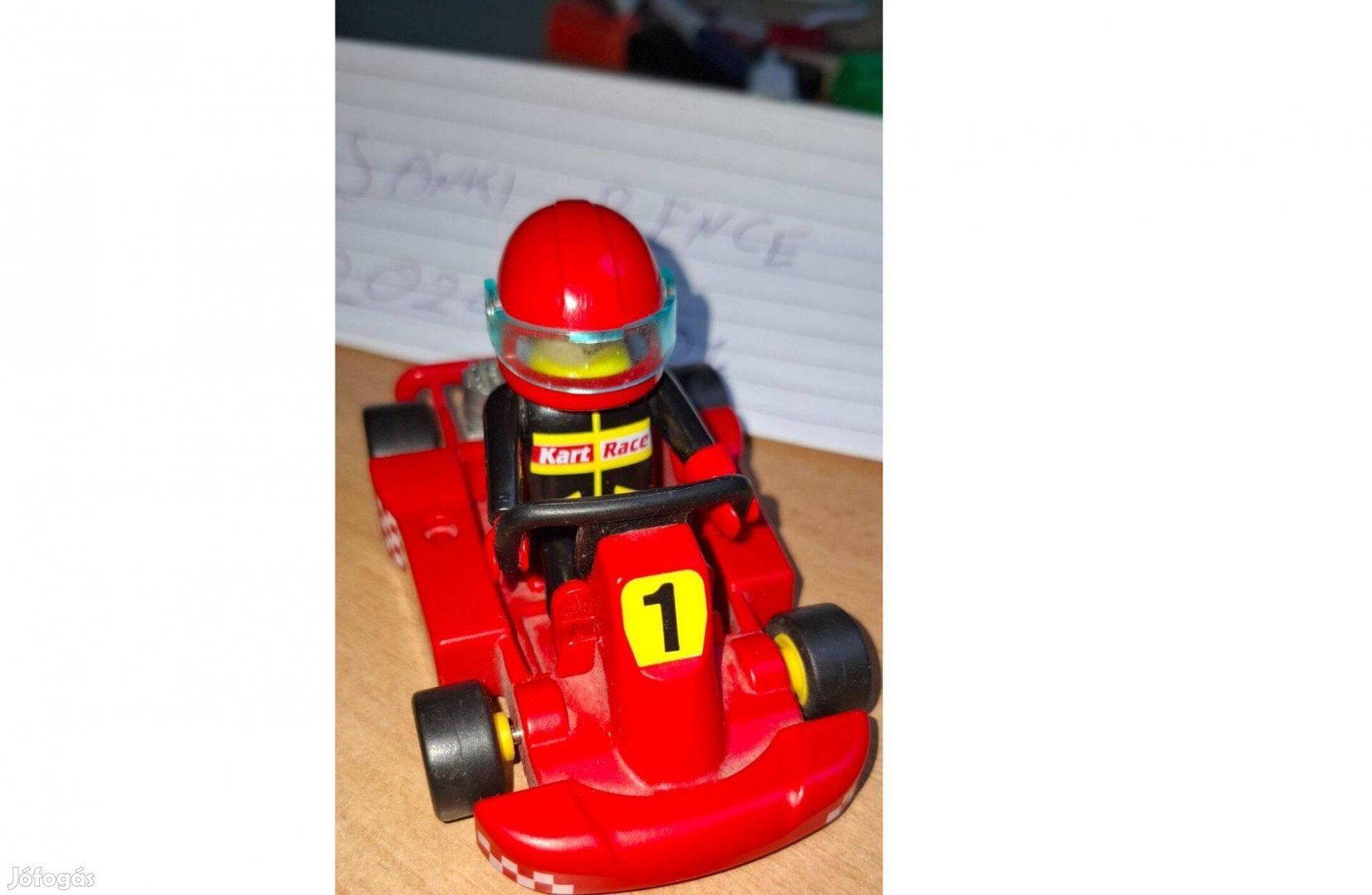 Playmobil gokart versenyző