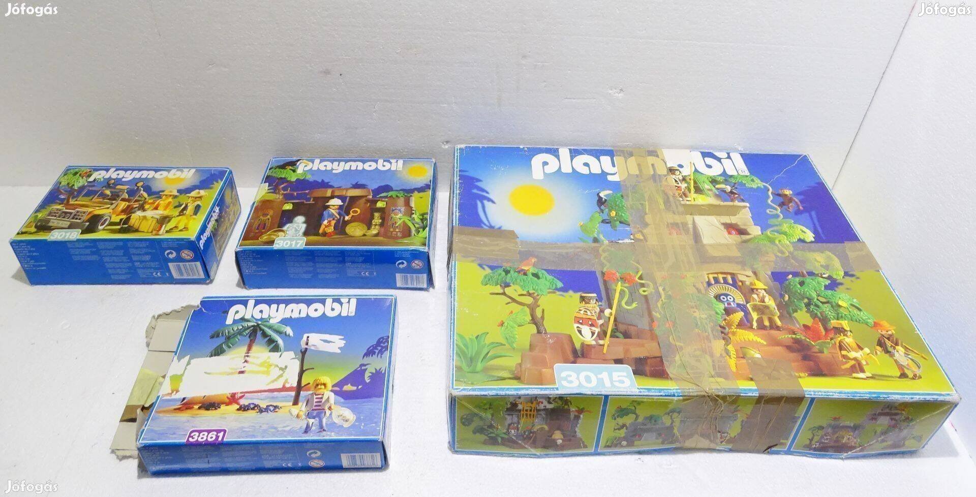 Playmobil gyerek játék építő játék 4 db