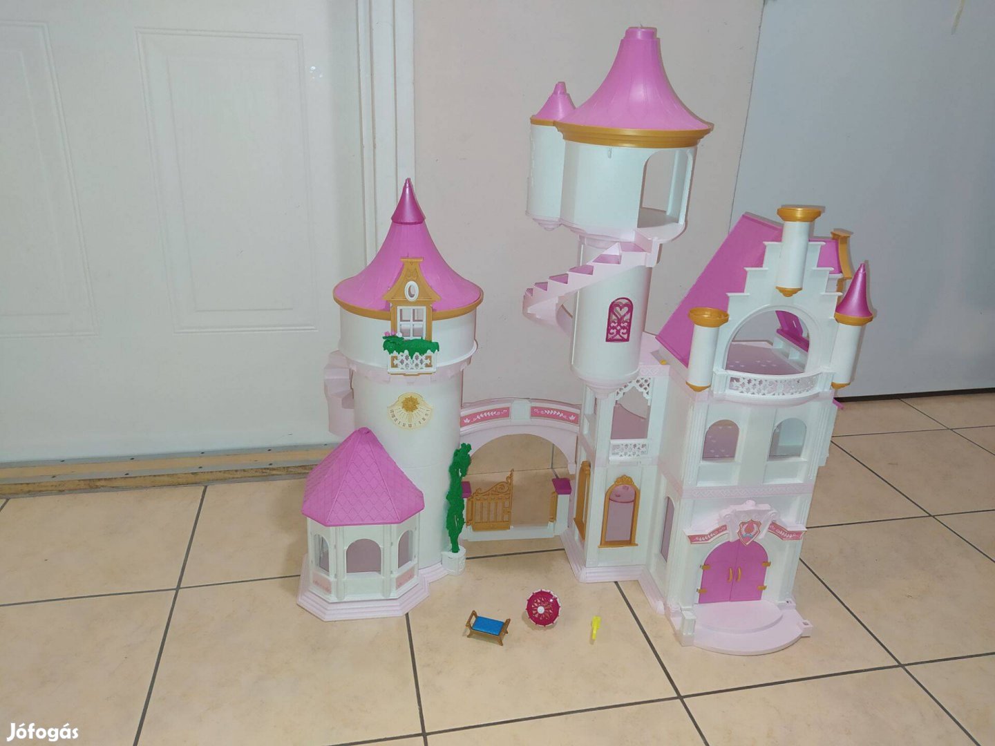Playmobil hercegnő kastély hiányos állapotban