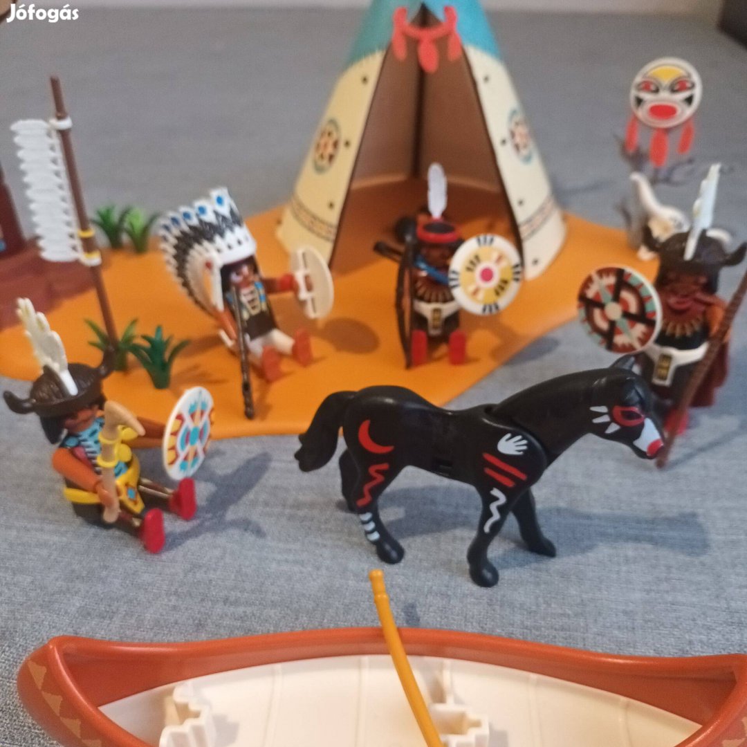 Playmobil indián rezervátum
