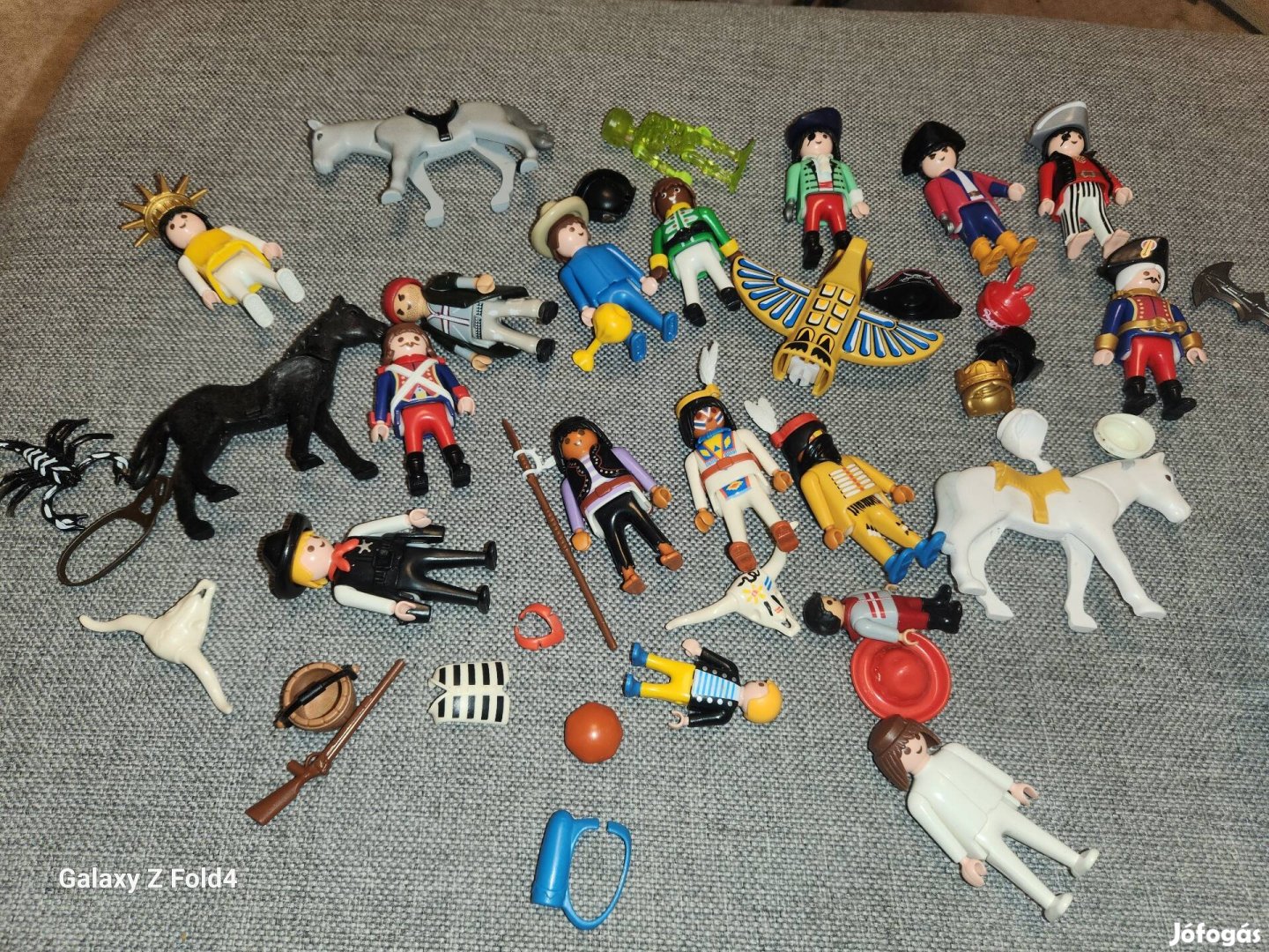 Playmobil indianok franciák cowboyok cölöpvár 