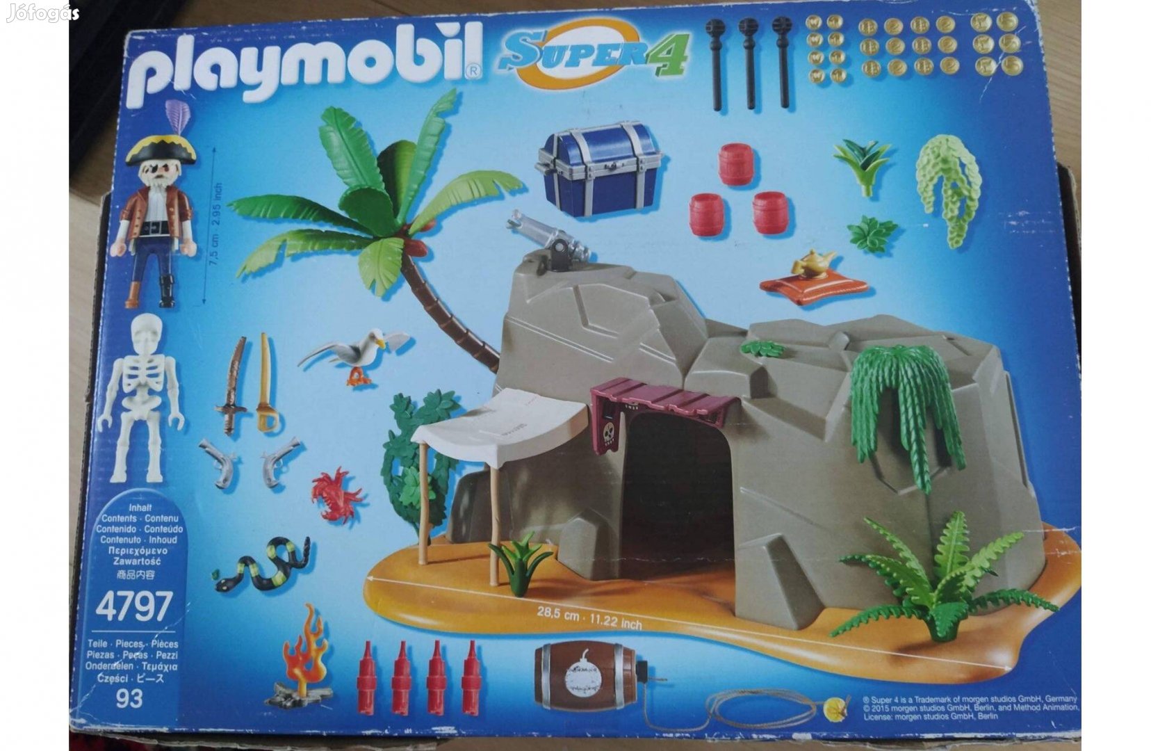 Playmobil kalózsziget szett 5+ éves kortól