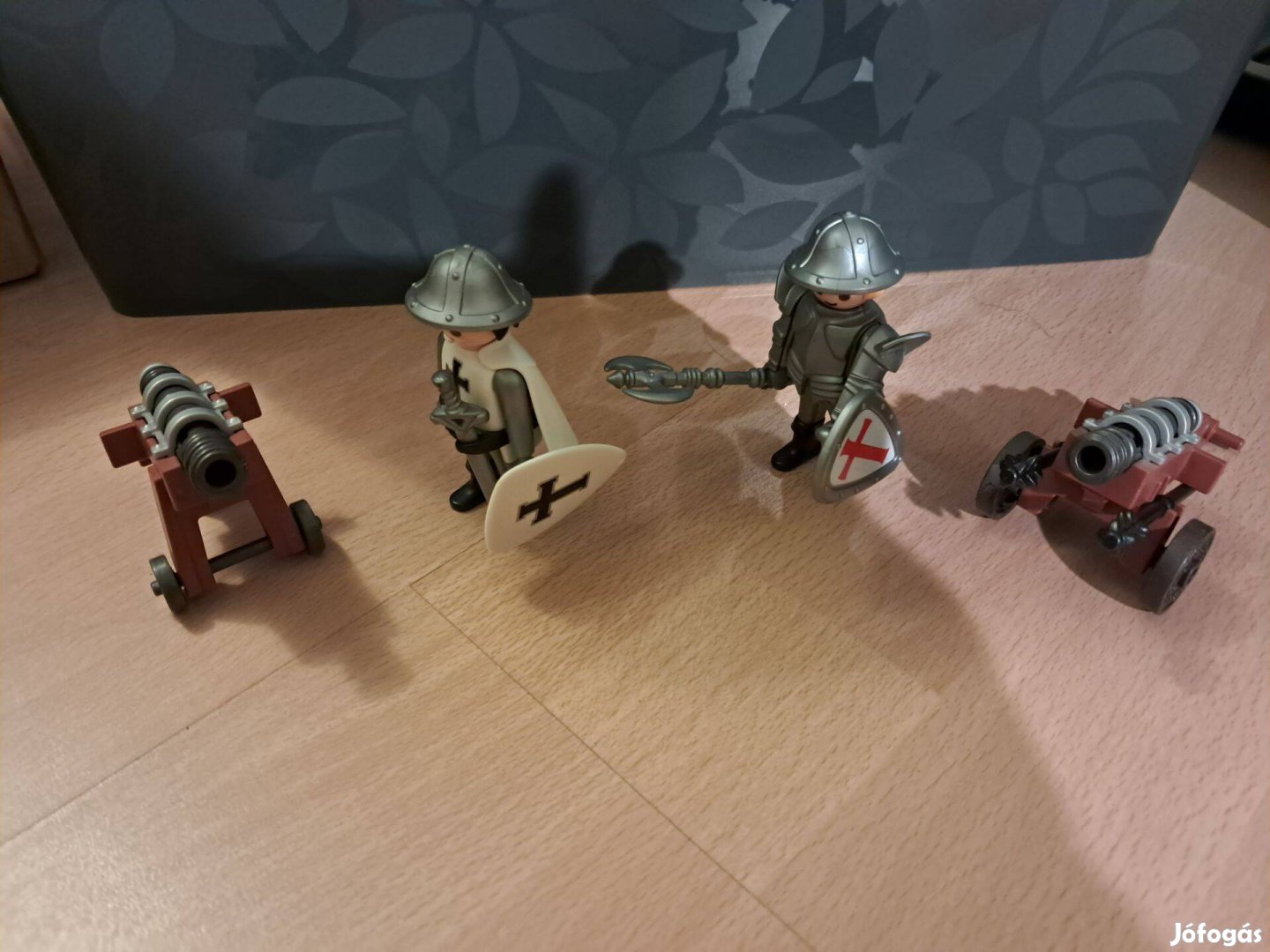 Playmobil keresztes lovagok ágyúkkal