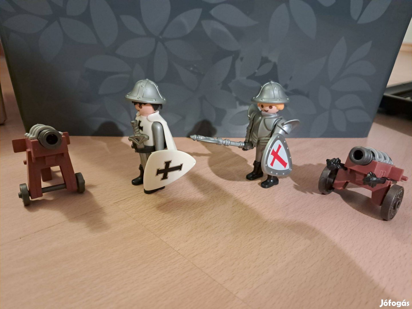 Playmobil keresztes lovagok ágyúkkal