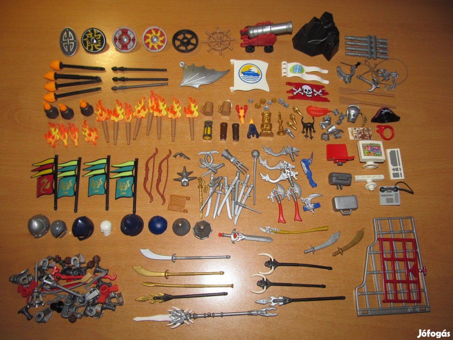 Playmobil kiegészítő kupac Dragon, Nindzsa, Kalóz, Barbár,