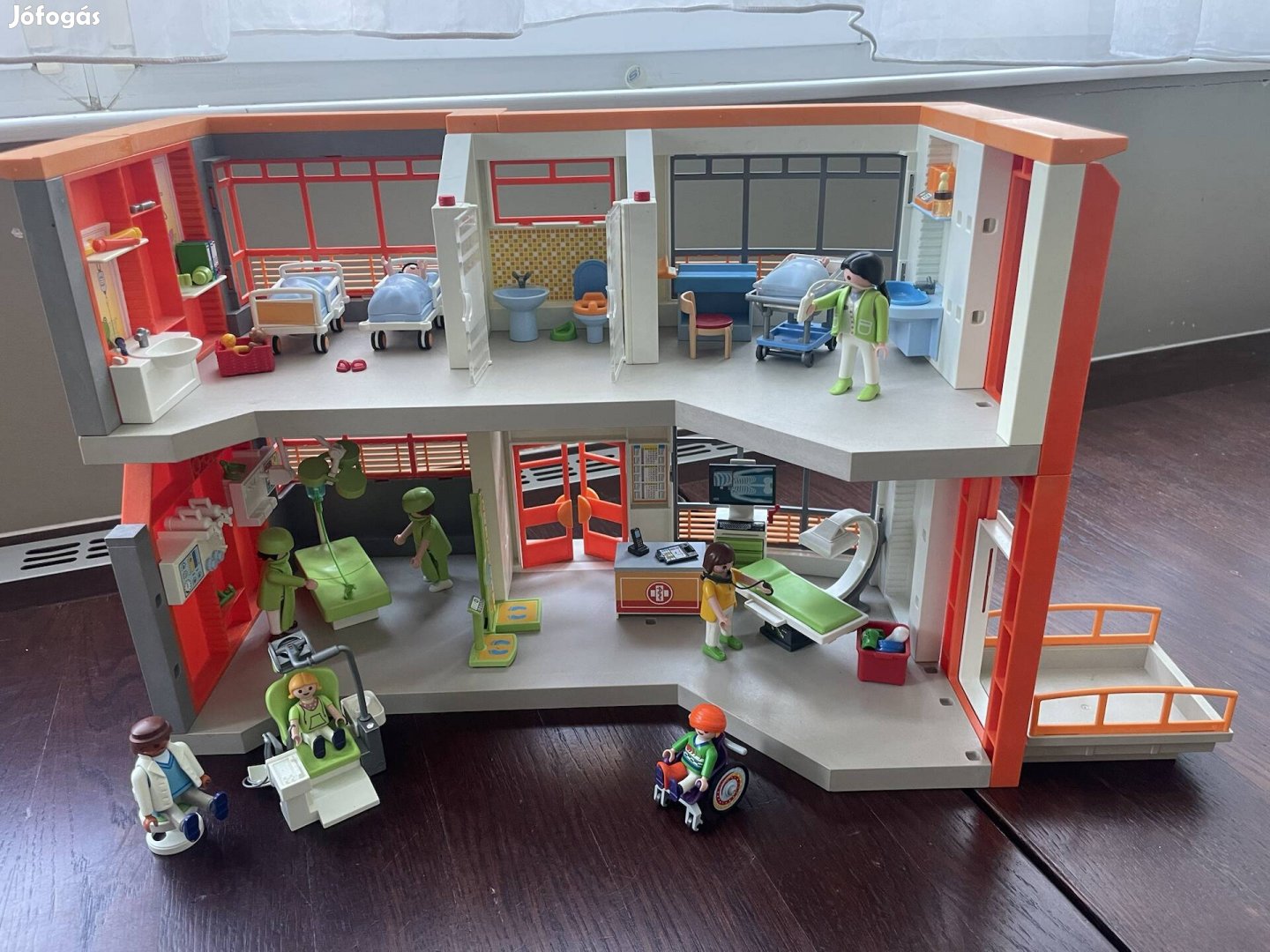 Playmobil kórház fogorvossal, kerekesszékk