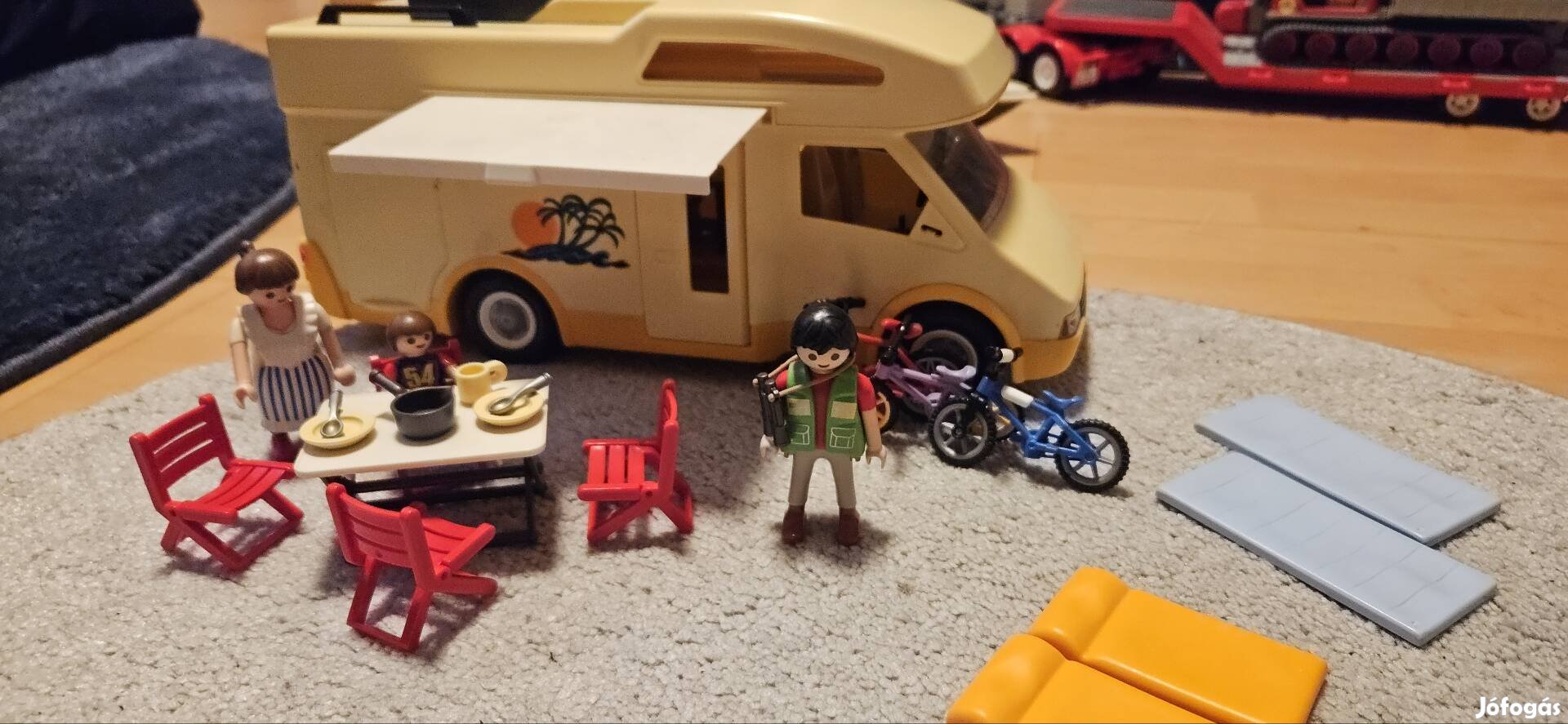 Playmobil lakóautó