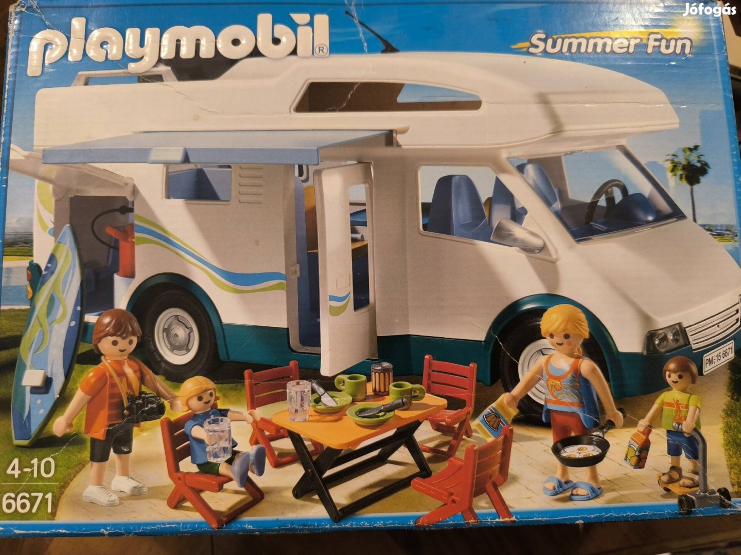 Playmobil lakóautó