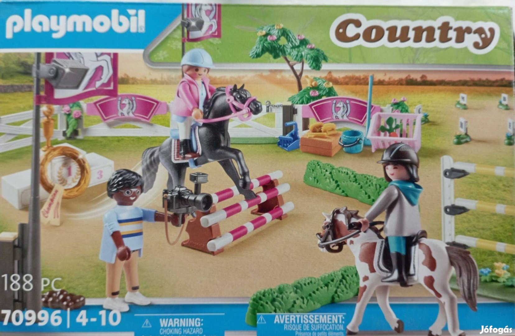 Playmobil lovas pálya