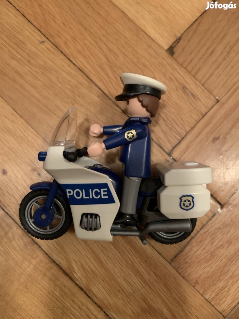 Playmobil motoros rendőr