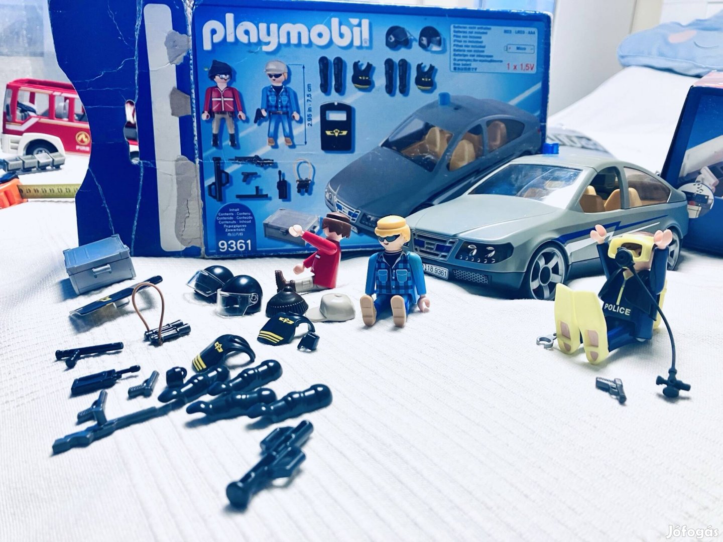 Playmobil rendőrautó ajándékkal 