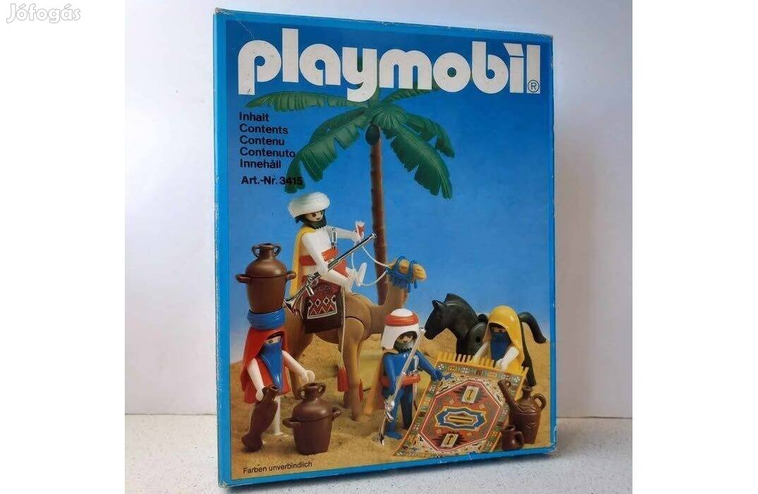 Playmobil ritka Közel-keleti hagulatú exotikus oázis + teve