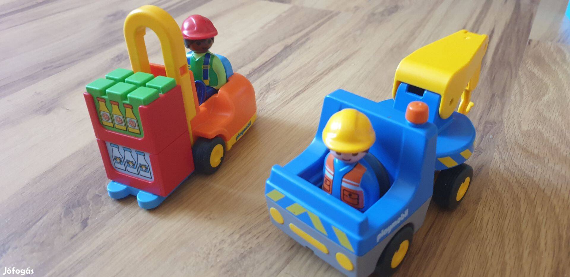 Playmobil targonca és vontató