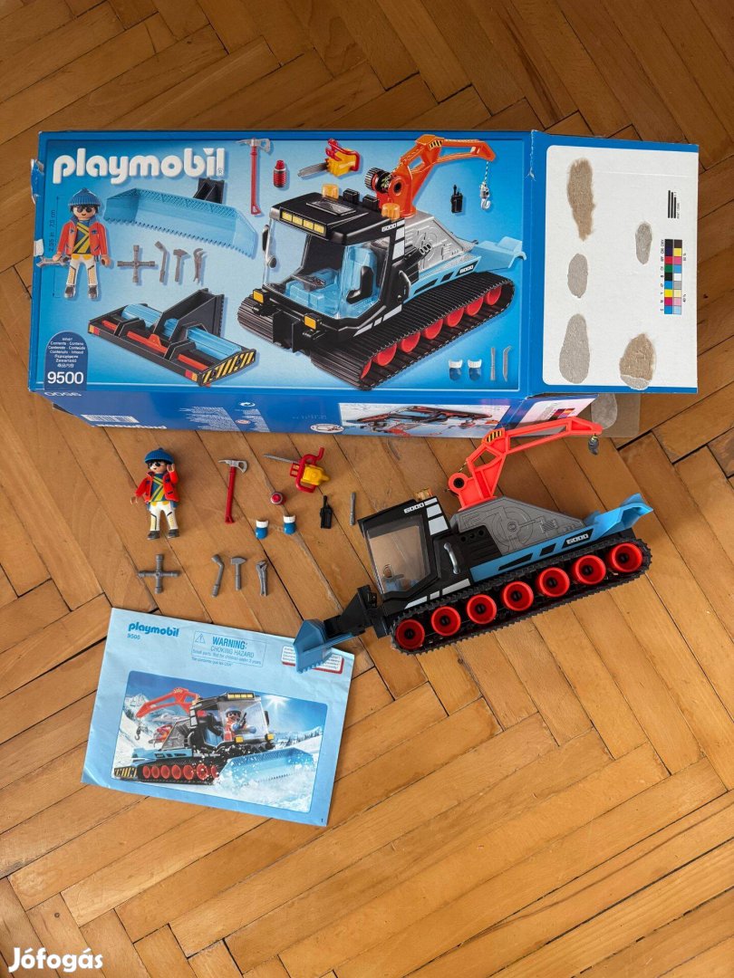 Playmobil téli sportok 9500 hóeke hómacska