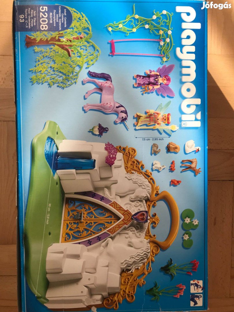 Playmobil tündérkapu szett dobozzal