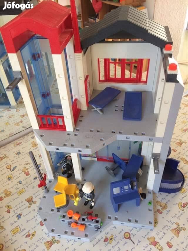 Playmobil tűzoltó állomás