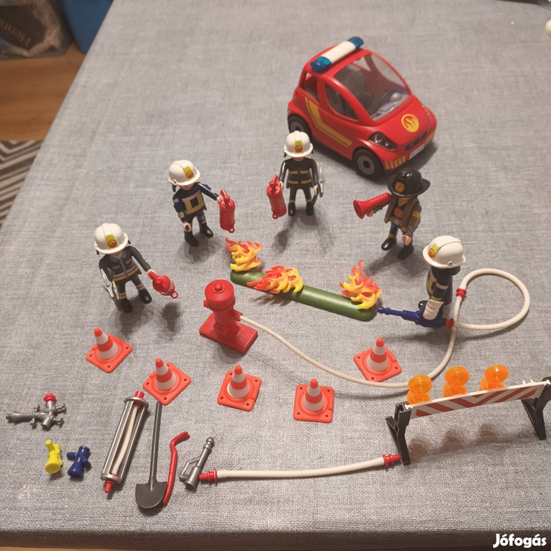 Playmobil tűzoltók