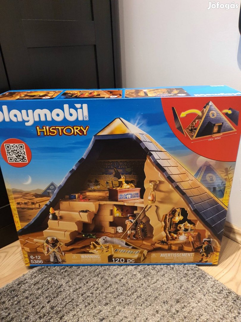 Playmobil új fáraó piramis 5386