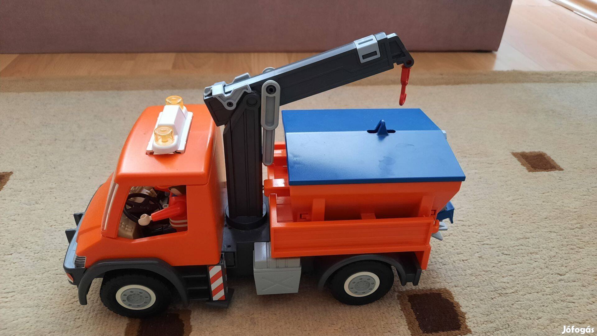 Playmobil útszóró teherautó