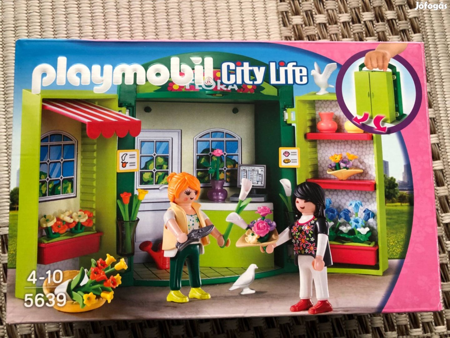 Playmobil virágárus