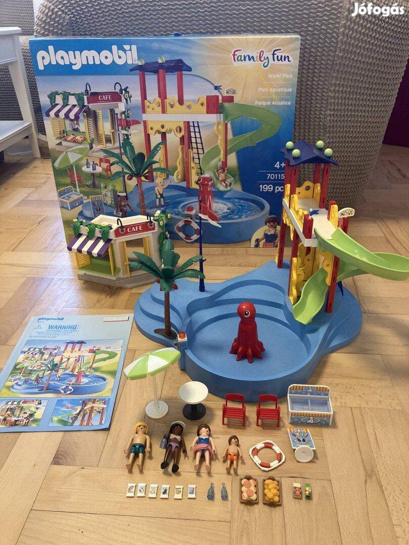 Playmobil vízi vidámpark dobozzal,újszerű eladó 70115