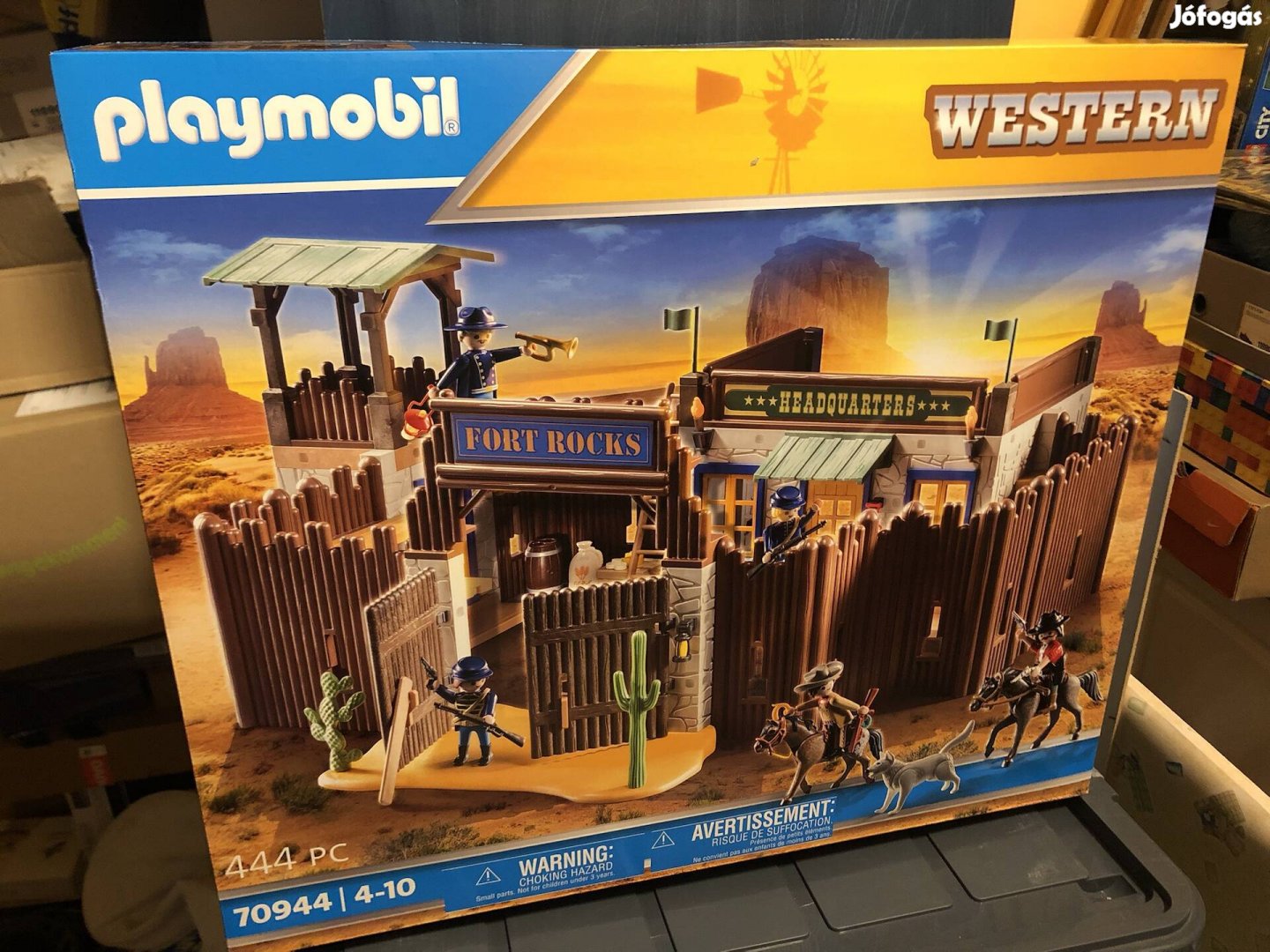 Playmobil western 70944 Fort rock erőd új