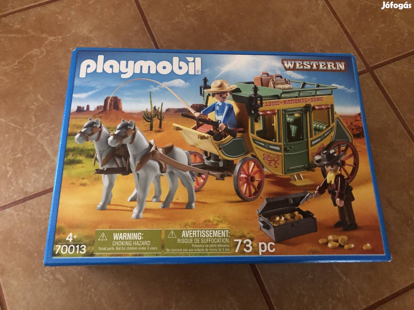 Playmobil western vadnyugati Lovaskocsi 70013 új