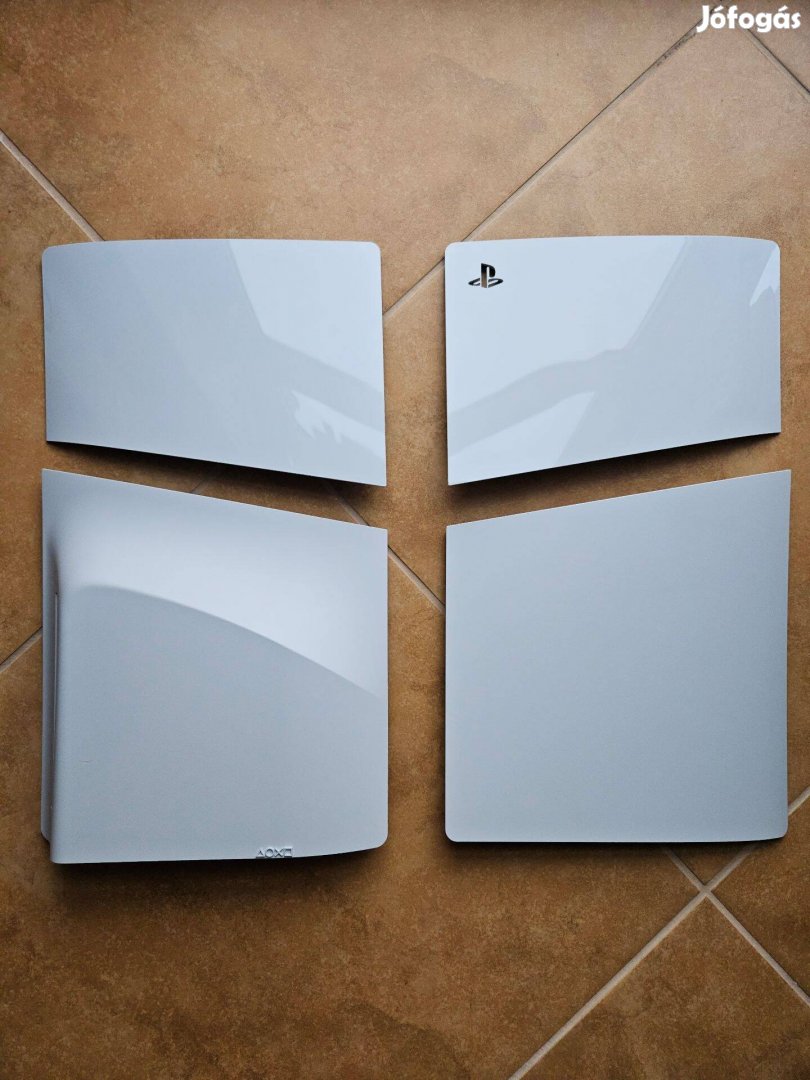 Playstation5 PS5 Slim lemezeshez eredeti, fehér burkolat